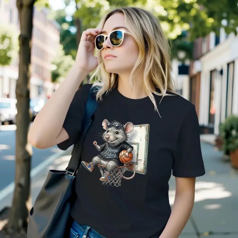 Hoop Vibes Rat Shirt — view 9