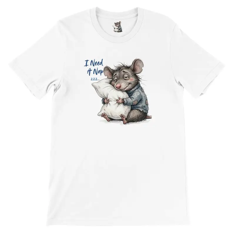 I Need A Nap Rat Shirt — view 2
