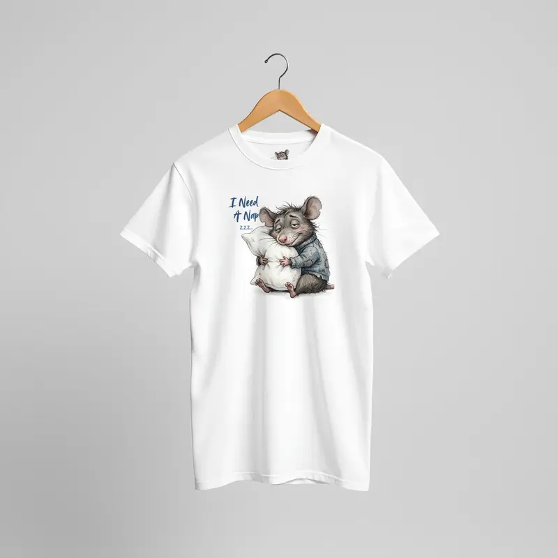 I Need A Nap Rat Shirt — view 11