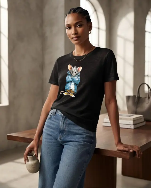 Introvert Graphic Tee — view 4
