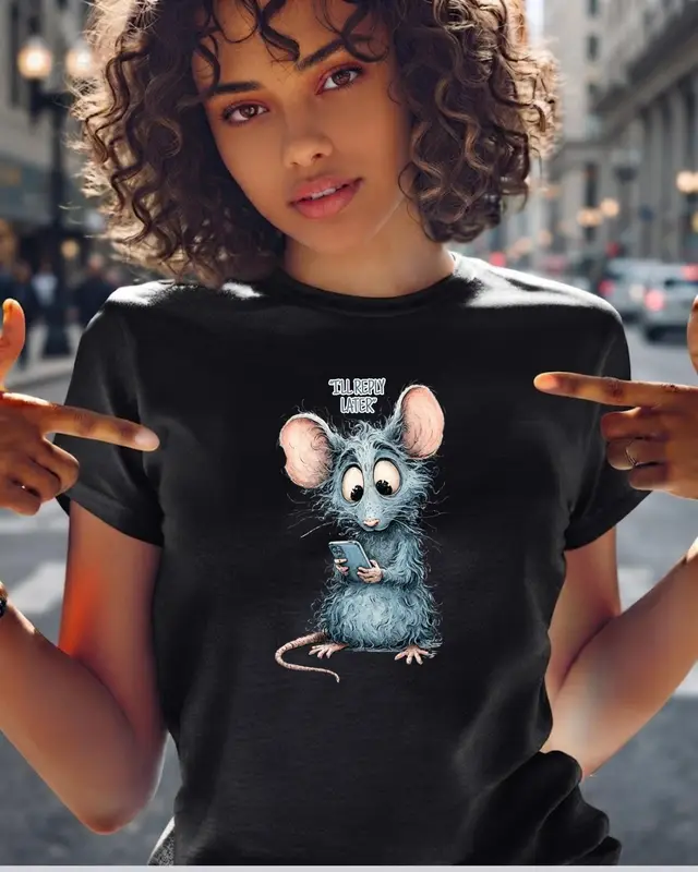Introvert Texting Shirt — view 4
