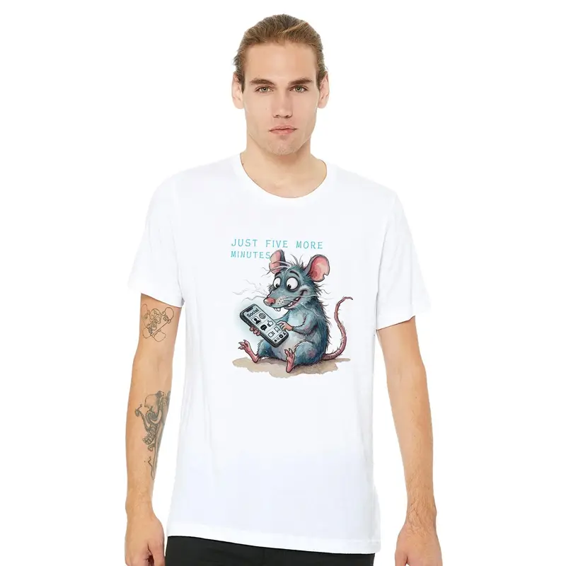 Just Five More Minutes Rat Shirt — view 10