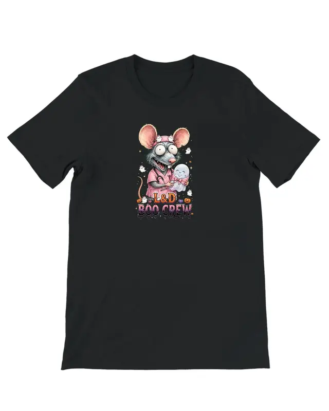 Labor and Delivery Nurse Halloween Shirt — view 5