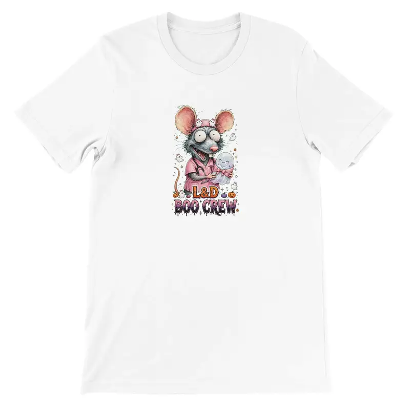 Labor and Delivery Nurse Halloween Shirt — view 6