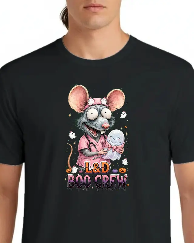 Labor and Delivery Nurse Halloween Shirt — view 7