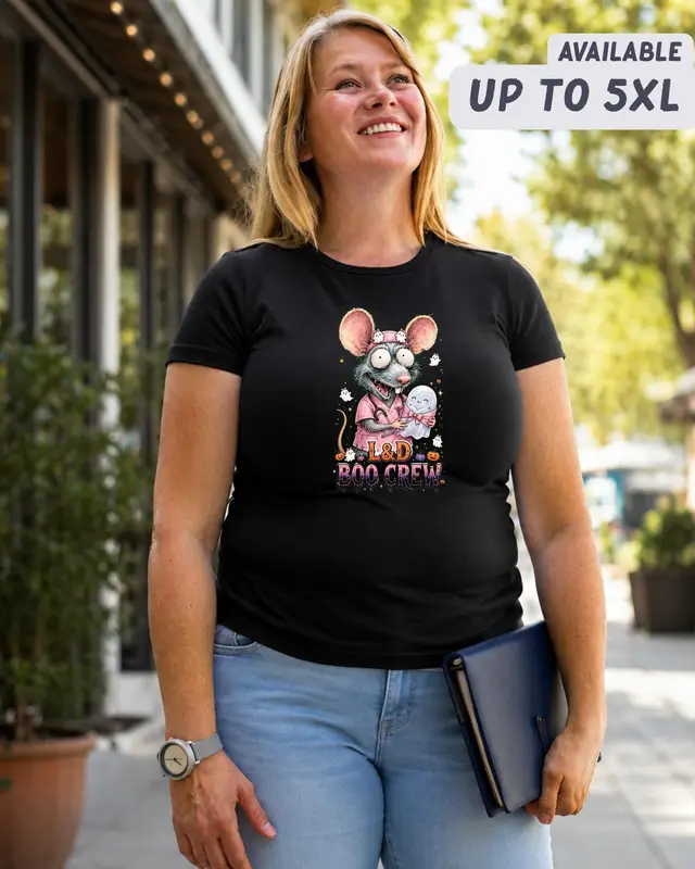 Labor and Delivery Nurse Halloween Shirt — view 11