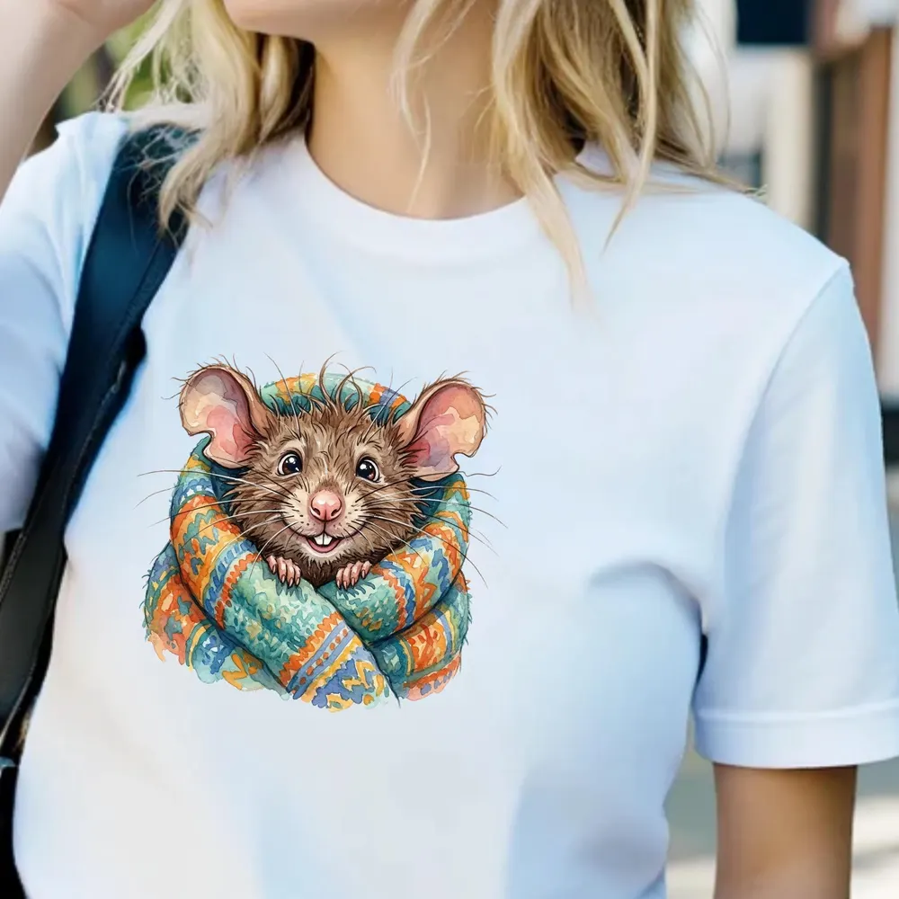 Mothers Daughter Shirt — hand-drawn rat design