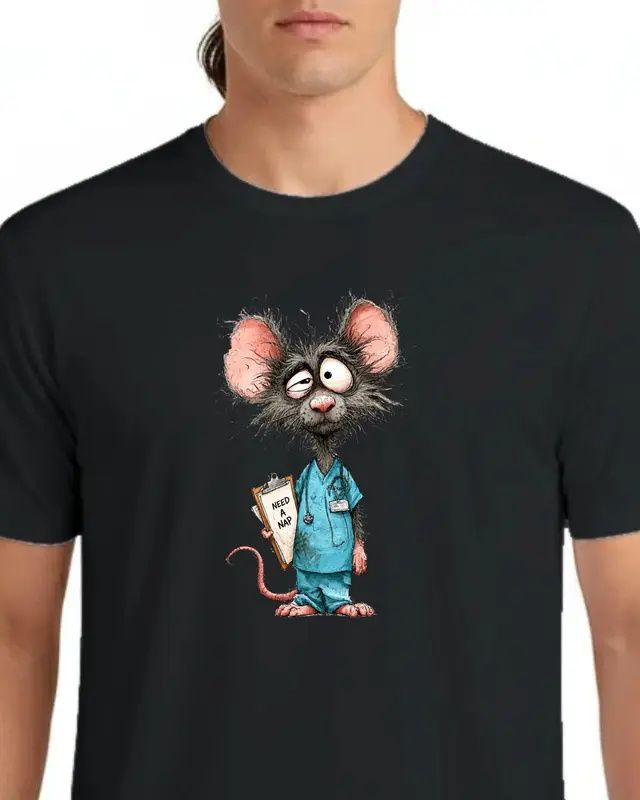 Night Shift Nurse Tee — view 2