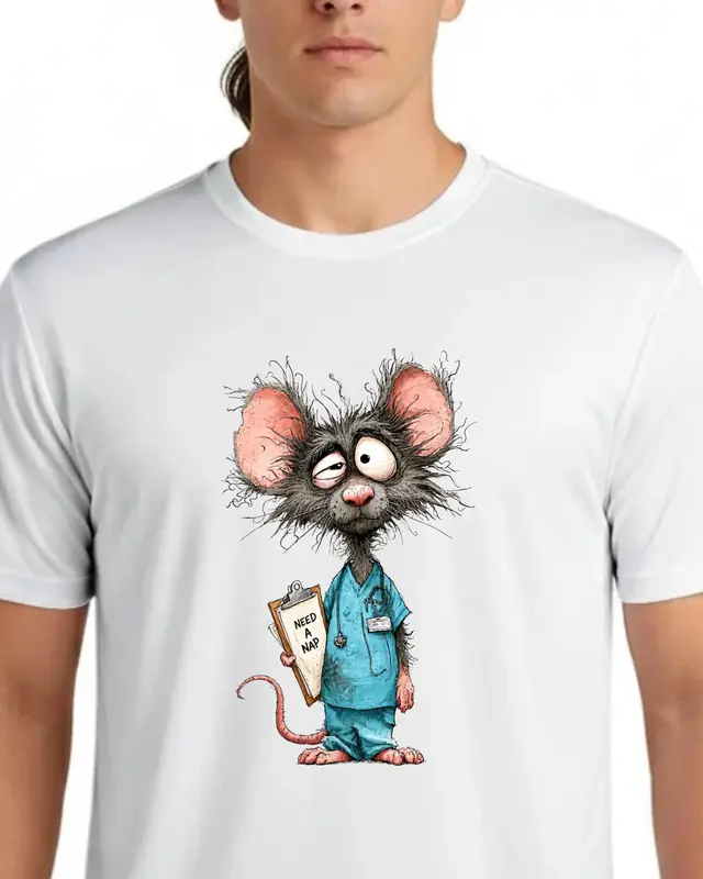 Night Shift Nurse Tee — view 3