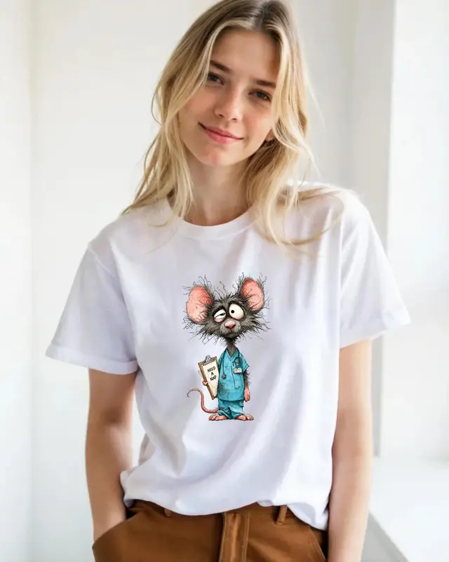 Night Shift Nurse Tee — view 7