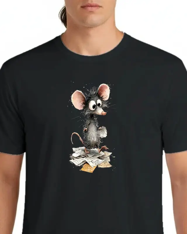 Overwhelmed Student Tee — view 2