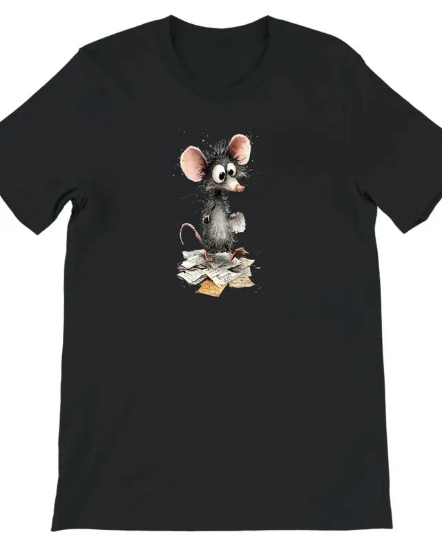 Overwhelmed Student Tee — view 6