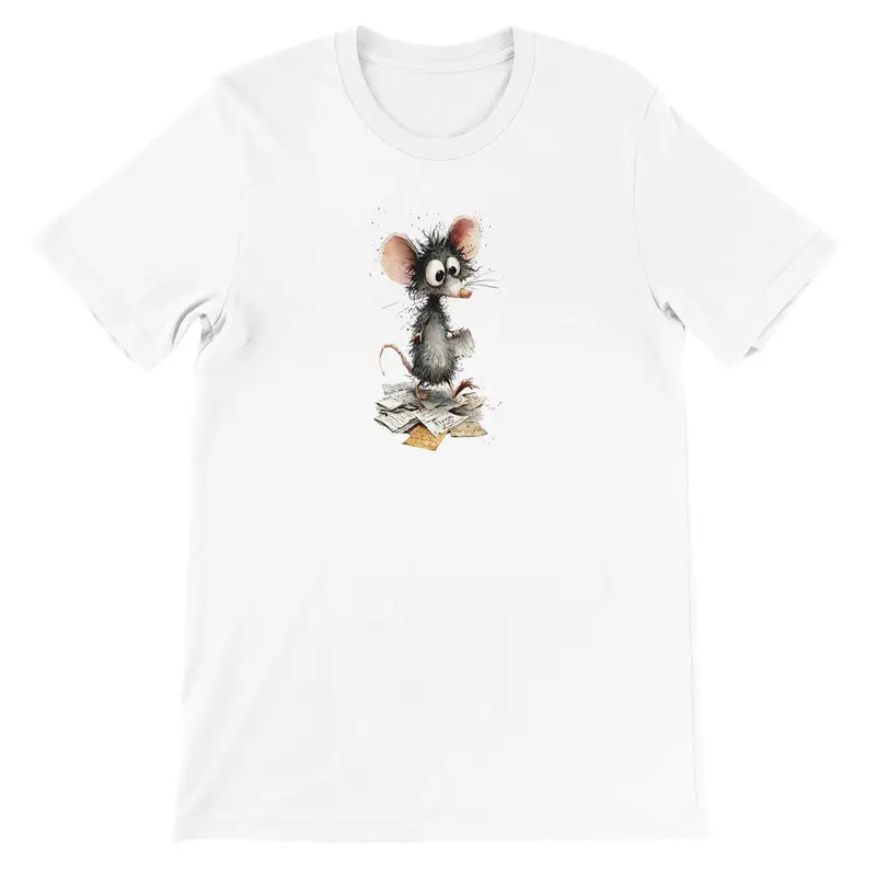Overwhelmed Student Tee — view 7