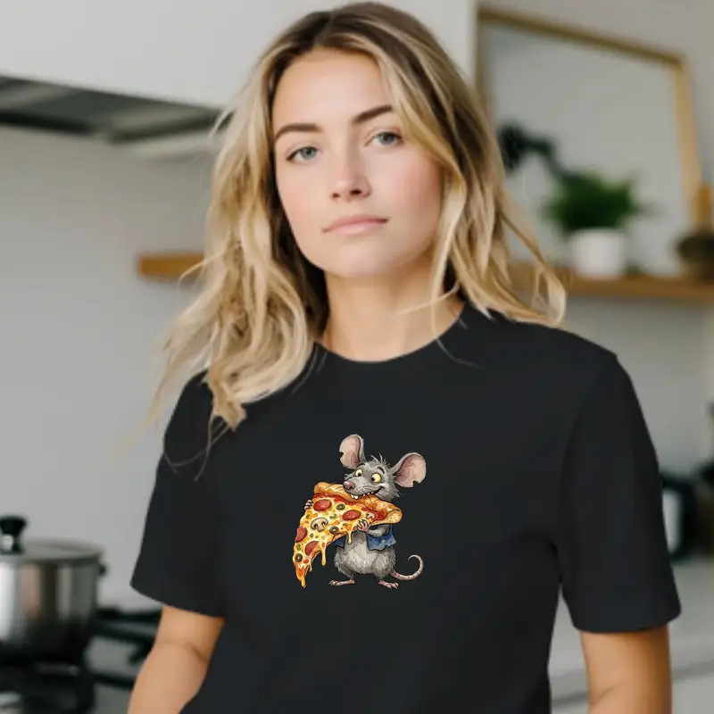 Pizza Rat T-Shirt — view 4