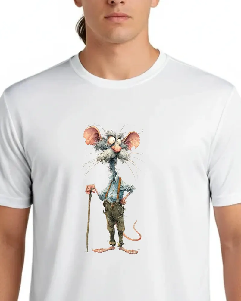 Professor Gift Shirt — hand-drawn rat design