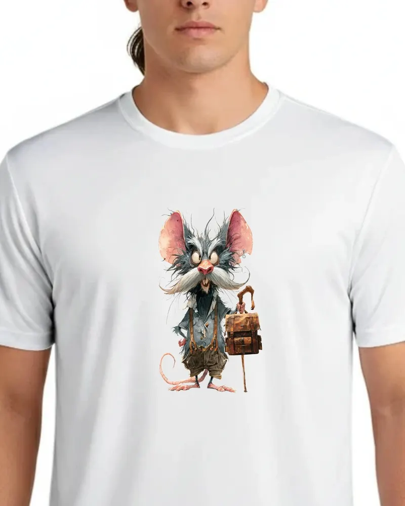 Professor Gift Shirt — hand-drawn rat design