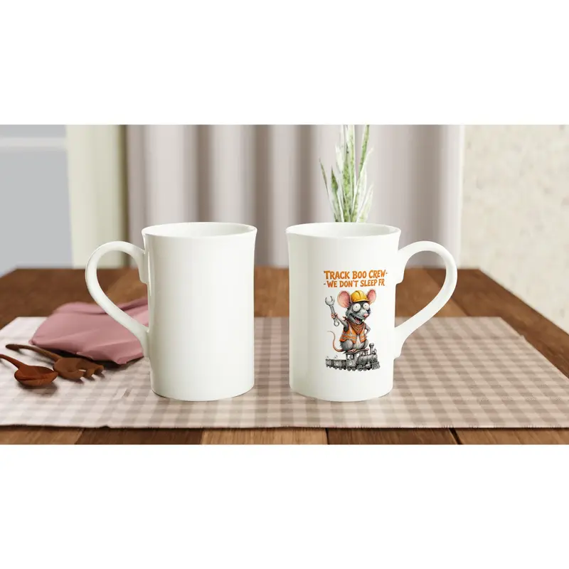 Railroad Worker Halloween Porcelain Mug β view 7