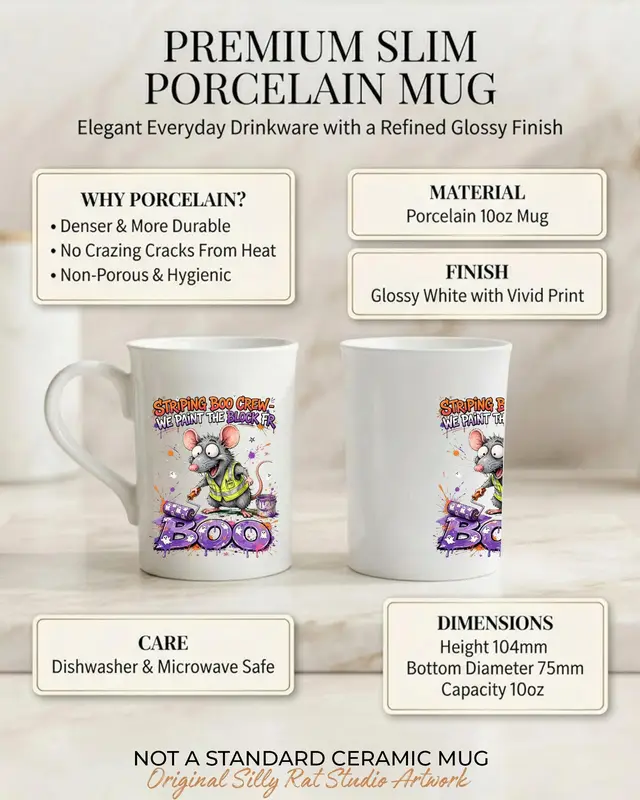 Road Striping Halloween Mug — view 3
