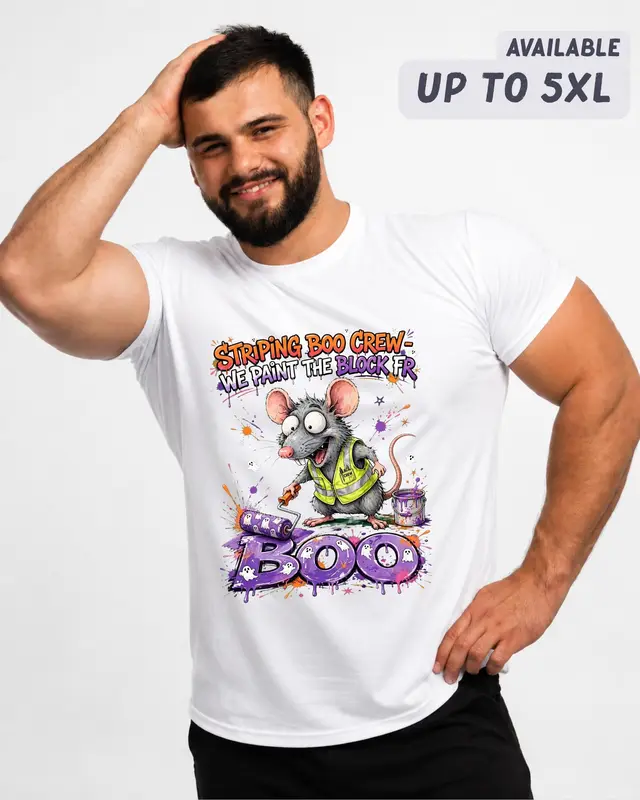 Road Striping Halloween Shirt — view 3
