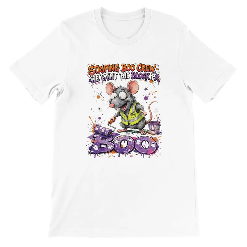 Road Striping Halloween Shirt — view 5