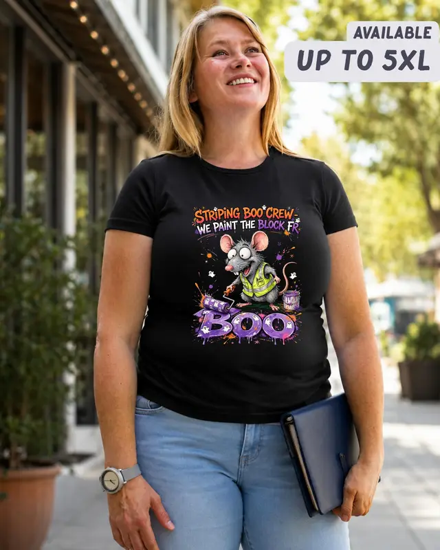 Road Striping Halloween Shirt — view 7