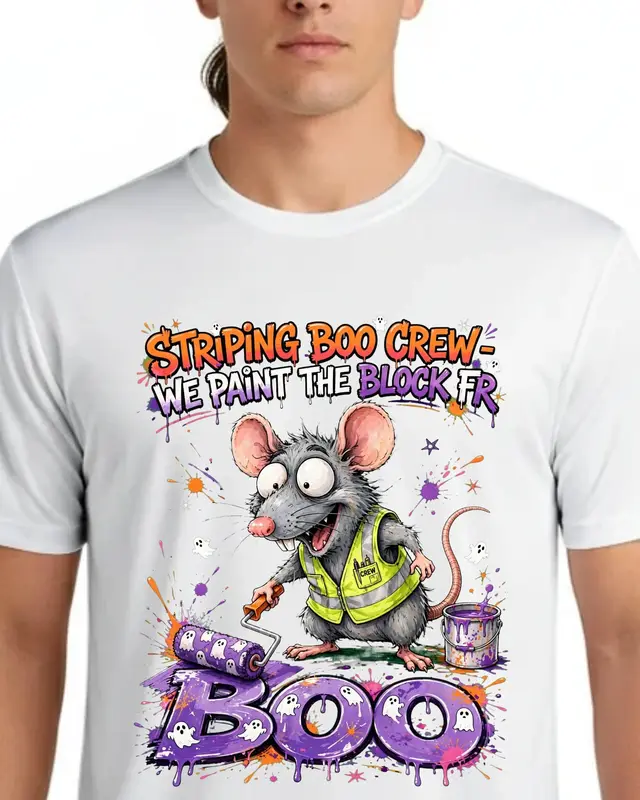 Road Striping Halloween Shirt — view 10