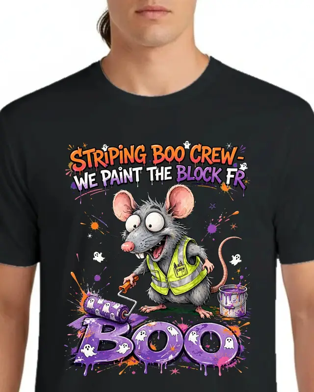 Road Striping Halloween Shirt — view 11