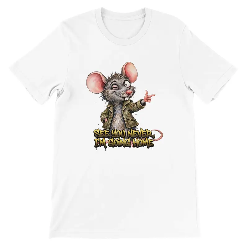 Sarcastic Introvert Rat Shirt — view 6
