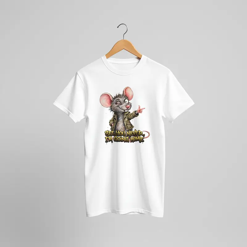 Sarcastic Introvert Rat Shirt — view 7