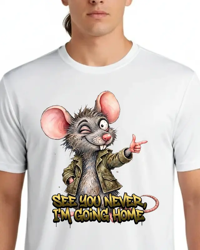 Sarcastic Introvert Rat Shirt — view 11