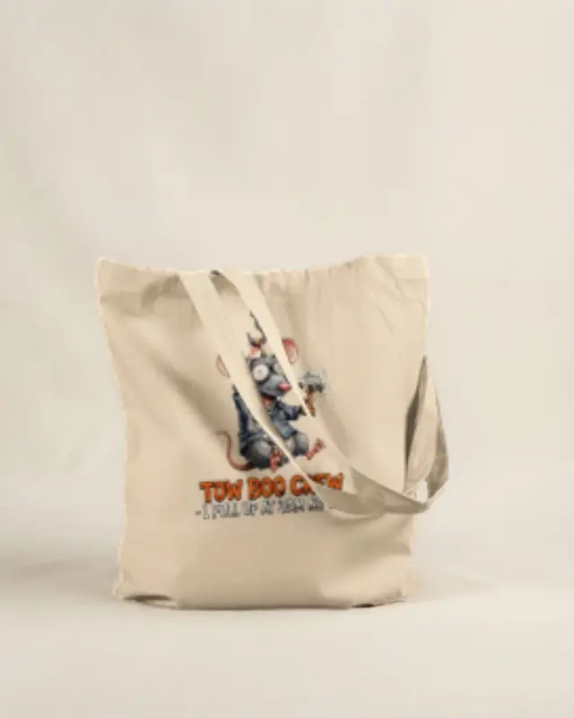 Tow Truck Halloween Tote Bag — view 2
