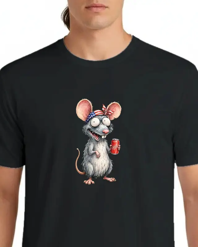 Unhinged Soda Rat Shirt — view 6