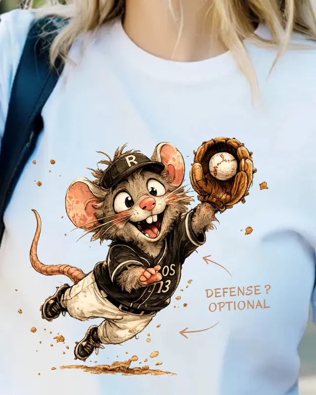Vintage Baseball Mascot Shirt — view 2