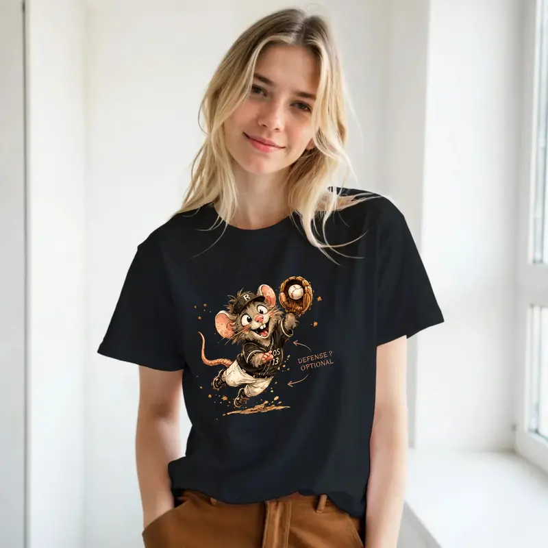 Vintage Baseball Mascot Shirt — view 5