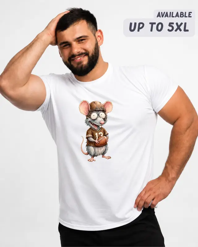 Vintage Football Rat Shirt — view 3