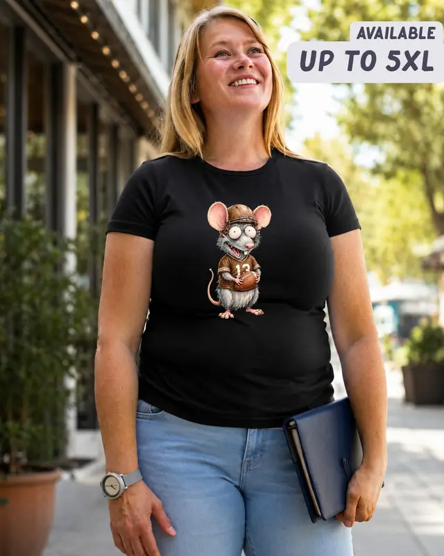 Vintage Football Rat Shirt — view 7