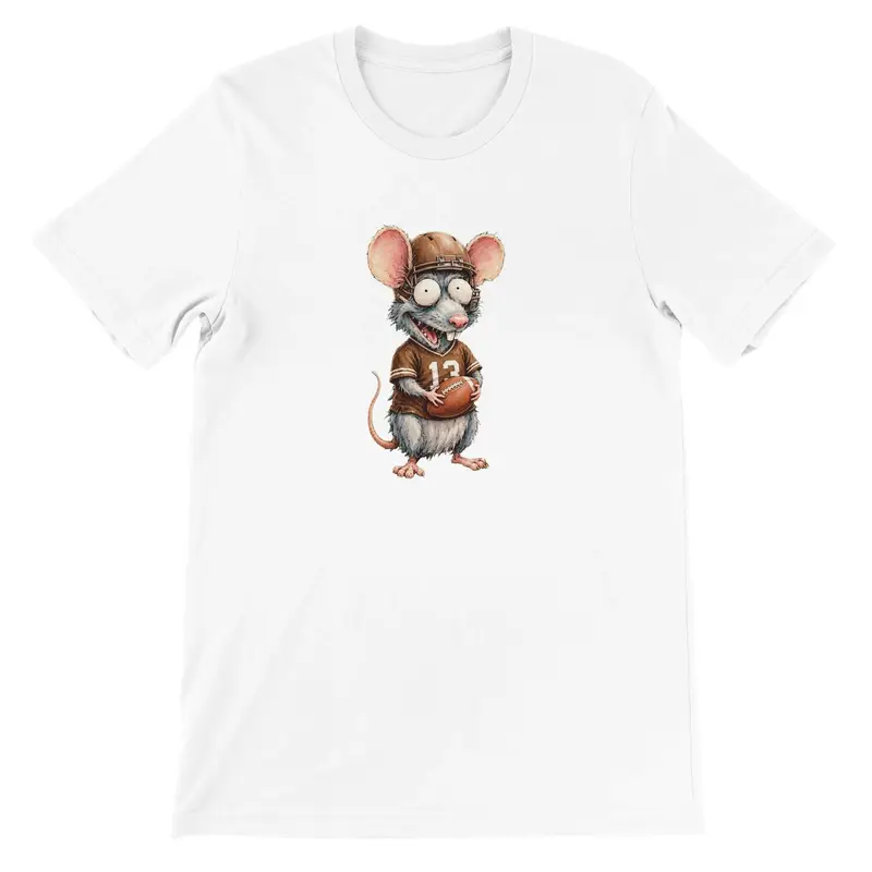 Vintage Football Rat Shirt — view 8