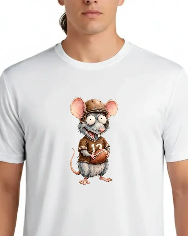 Vintage Football Rat Shirt — view 10