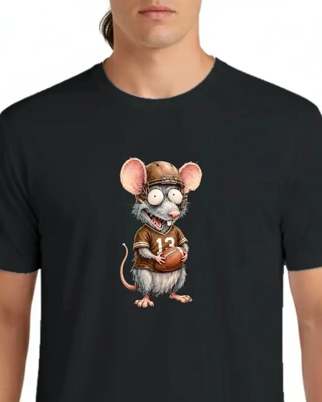 Vintage Football Rat Shirt — view 11