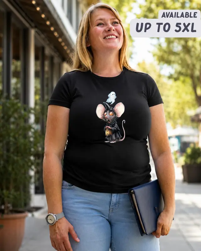 Vintage Halloween Rat Shirt — view 9