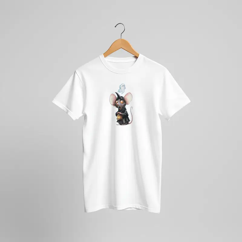Vintage Halloween Rat Shirt — view 14